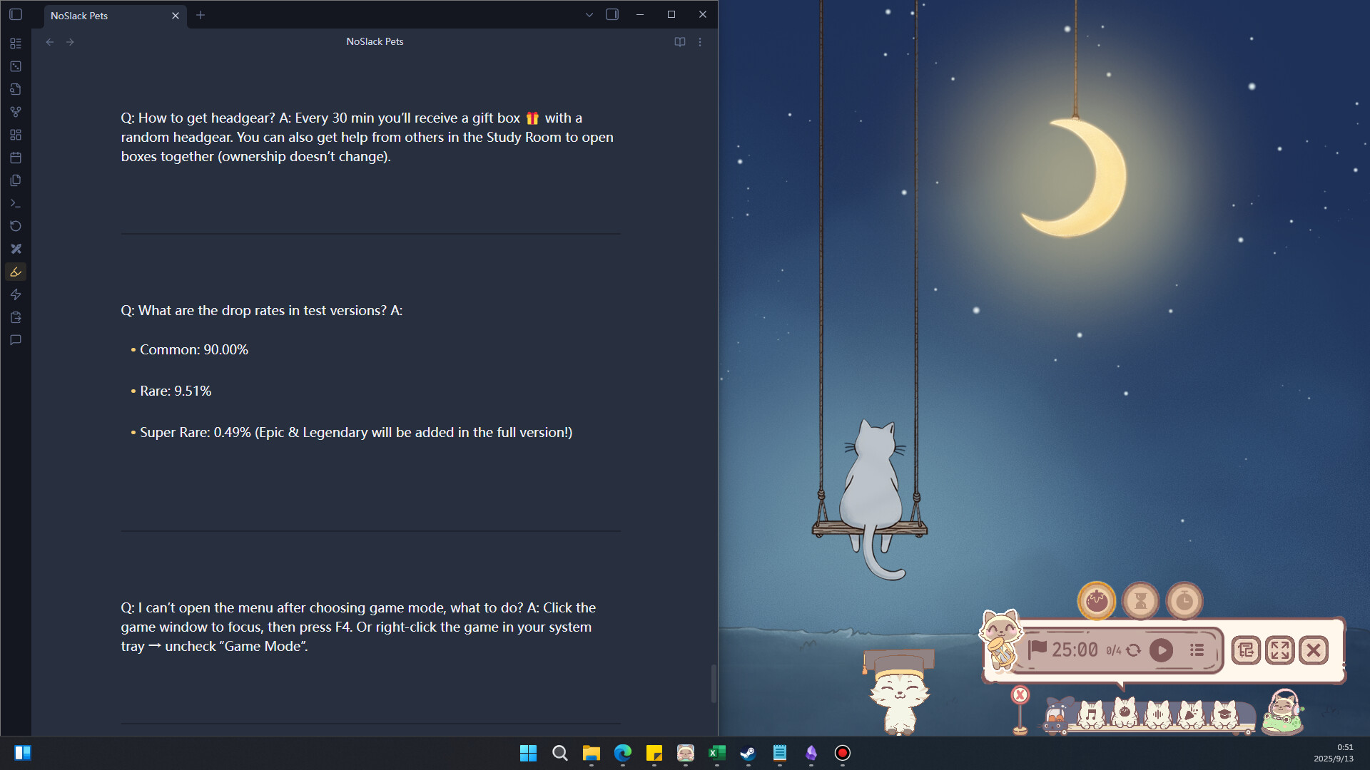 NoSlack Pets Lo-Fi Paws — Скриншоты 1