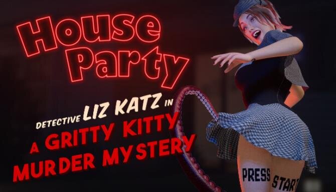 House Party Detective Liz Katz in a Gritty Kitty Murder Mystery - PC Game Download via Torrent