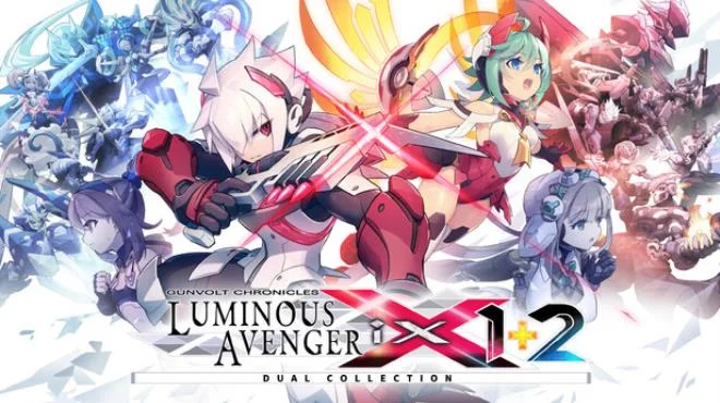 Gunvolt Chronicles Luminous Avenger iX 1 Plus 2 Dual Collection cover