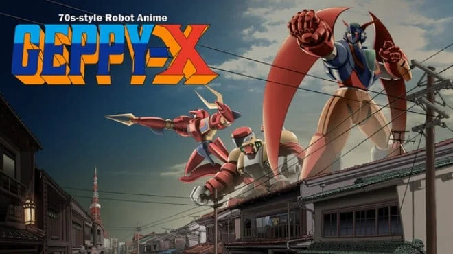 70s-style Robot Anime Geppy-X cover
