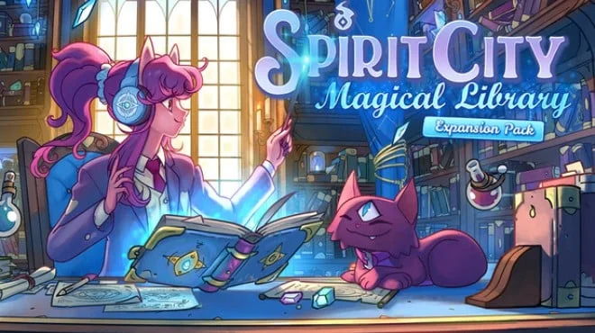 Spirit City Lofi Sessions Magical Library cover