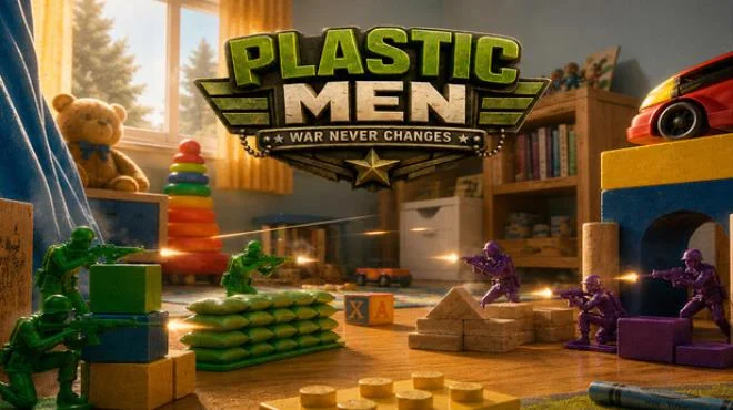 Plastic Men War never changes cover